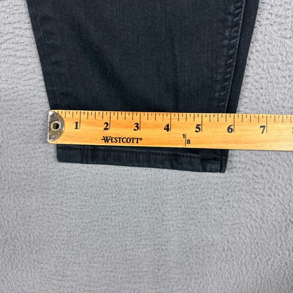 Lane Bryant Jeans Womens 18 Black Ankle Slim Stretch High Rise Stretch Denim